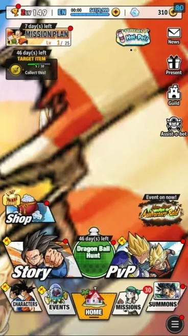 215M Total Power|LV 149|6UL+1LR+11LL|SS Goku Black,SS Goku(Red),Super Gogeta,Majin Vegeta,Omega Shenron,Vegeta|Android|DBL1062