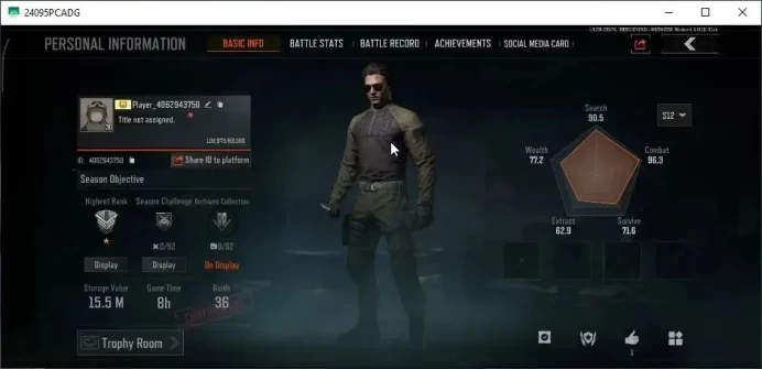 MOBILE|Lvl 30|SV 15,5M|CV 11,3M|Rapid Response|QS AKS-74U,Shadow F2000,SS Groza,SS T03,Etc|CN ON|Infinite|Check SS(AB3318)
