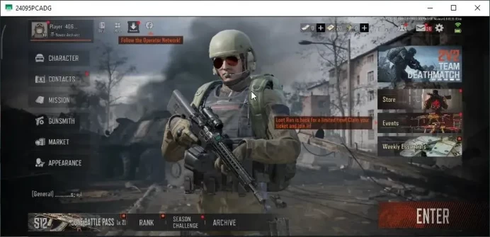 MOBILE|Lvl 30|SV 15,5M|CV 11,3M|Rapid Response|QS AKS-74U,Shadow F2000,SS Groza,SS T03,Etc|CN ON|Infinite|Check SS(AB3318)