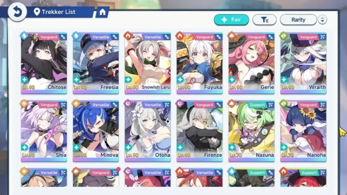 GLOBAL END Lv40|16 SSR|9 Limit(ChitoseT3,Snowish Laru,FuyukaT1,WraithT3,Shia,FirenzeT1,Firefly,Etc)|36 SSR Disc|Yostar|(SSR1098)