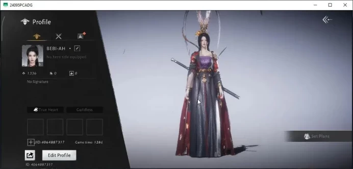 GLOBAL|Lv 5|GS 3,6K|Anthem Of Ages|Martial Destiny|Nameless Sword,Panacea Fan|Female MC|Netease(WWM1166)