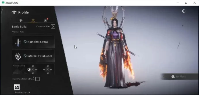 GLOBAL|Lv 5|GS 3,6K|Anthem Of Ages|Blazing Passes|Martial Destiny|Nameless Sword,Infernal Twinblades|Female MC|Netease(WWM1165)