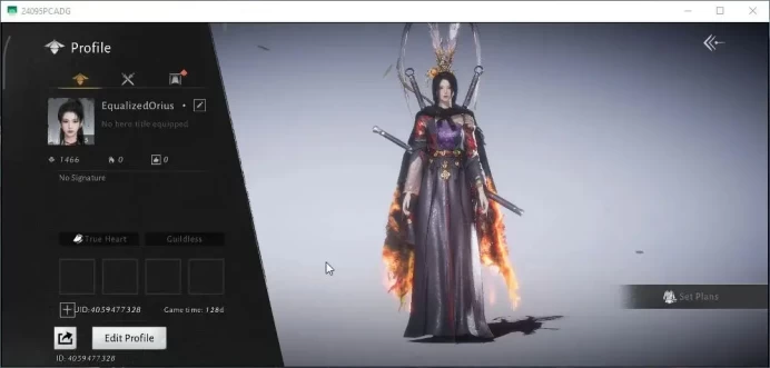 GLOBAL|Lv 5|GS 3,6K|Anthem Of Ages|Blazing Passes|Martial Destiny|Nameless Sword,Infernal Twinblades|Female MC|Netease(WWM1165)