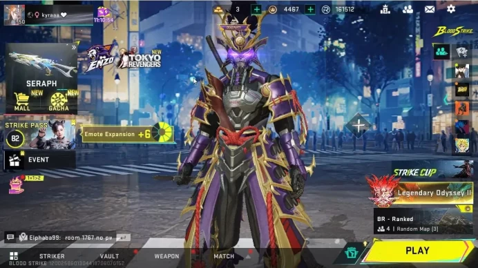 ASIA|ETERNAL[ZERO-Odashadow,DEagle]|ULTRA [Sedan-Oda,BLAST,JACK,etc]|Collab TR[Takemichi,FN2000]|LMT[RPK,AR97]|NetEase(BLS4812)