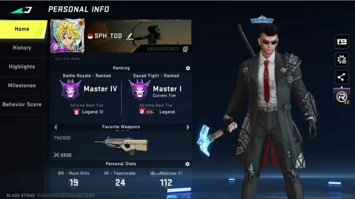 ASIA|ETERNAL DEagle-Scorpius|Collab TR[Takemichi]+7DS[KaR98,QBZ95]|ULTRA MELEE OneHanded-Axe+[ZERO,AUG,AR97.etc]|NetEase|BLS4813