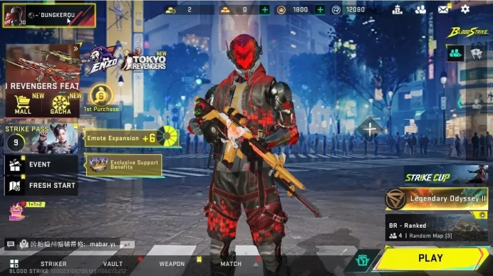 ASIA|Collab [MCX-EVA-0]|Legendary [ETHAN-Codebreaker,URB,M700-Eternal Blue,etc]|NetEase|CheckSS(BLS4815)