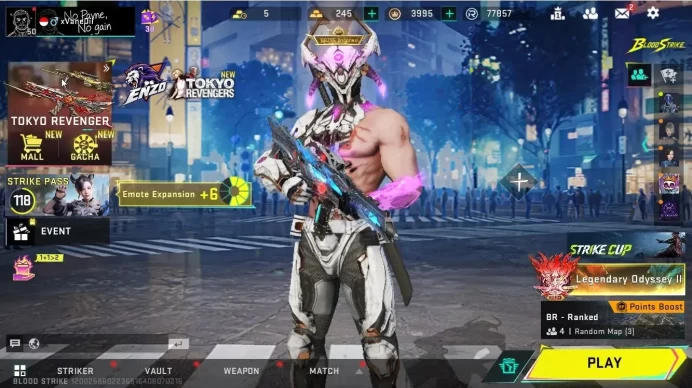 Asia|ETERNAL[DEagle-Scorpius]|Collab TR[Takemichi,FN2000]+7DS[M700,QBZ95,Kar98]|ULTRA [Ethan,ZERO,M4A1,etc]|NetEase(BLS4816)