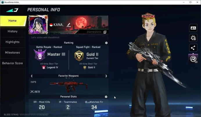 ASIA|Eternal DEagel Scorpius|Collab TR [MCX,FN2000,Takemichi],7DS QBZ95|2 ULTRA|NetEase|Check SS|(BLS4776)
