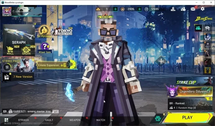 ASIA|Eternal DEagel Scorpius|Collab TR [FN2000,Takemichi],AOT [KAG-6,FAL]|Melee Onehanded Axe-CB|8 ULTRA|NetEase(BLS4775)