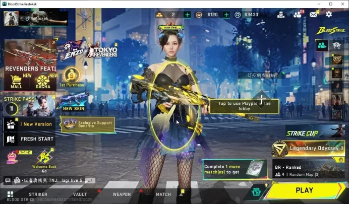 ASIA|12 ULTRA[Ran,Ethan,Zero,M4A1,Origin12,INP9,SCAR,Etc]|Collab BLEACH Byakuya,EVA-MCX,AOT-KAG6,FAL|Melee Ronin|NetEase|BLS4825