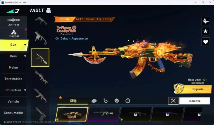 ASIA | 3 7DS: AK47,Kar98k,QBZ95|1 BLEACH: Ethan-Byakuya|1 LIMITED|2 ULTRA GUNS|2 ULTRA STRIKERS|More Check SS BS1216B