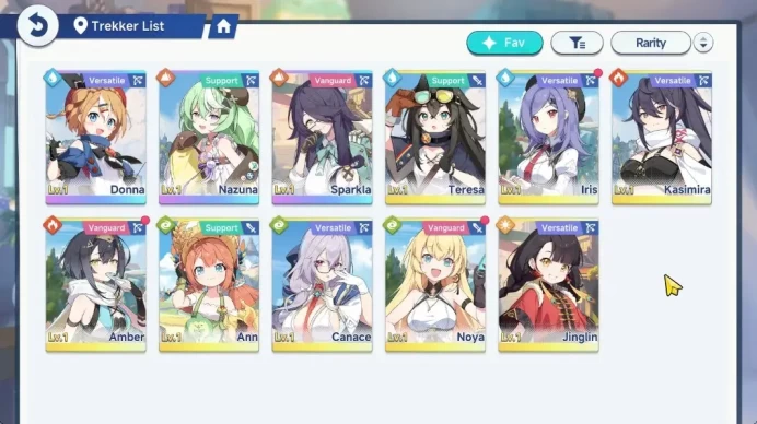 GLOBAL|Fresh Starter Lv 1|3 SSR 2 Limit (Donna,Sparkla),Nazuna|Yostar|Take Mail|CheckSS|(SSR1055)