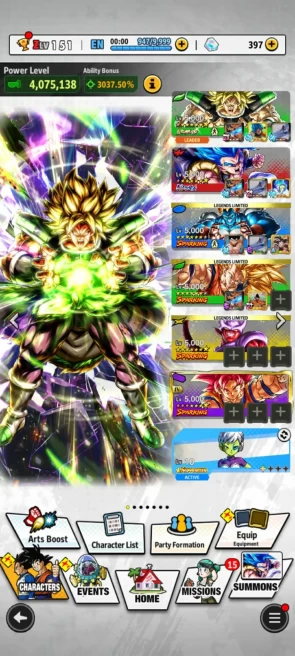 ANDROID+IOS- UL New Gogeta 8S+LR Broly 8S+ LF Nappa+Android 13+Janemba+ Have Equipment (D210)