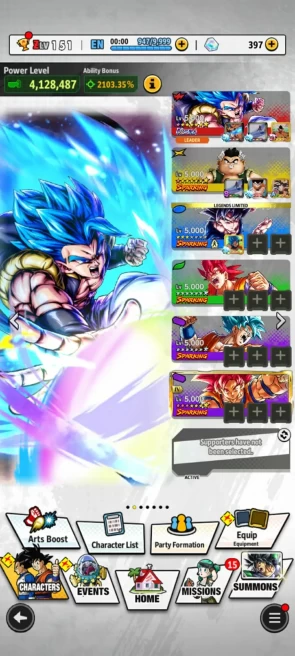 ANDROID+IOS- UL New Gogeta 8S+LR Broly 8S+ LF Nappa+Android 13+Janemba+ Have Equipment (D210)
