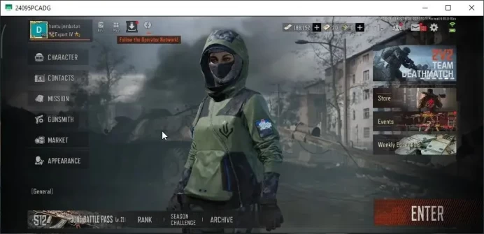 MOBILE|Lv30|SV 11.8M|CV 7.5M|IND70 Tactical,P Balaclava,Maelstrom AUG,QS AKS-74U,SS SCAR-L|4 Set|CN ON|Infinite|Check SS|AB3327