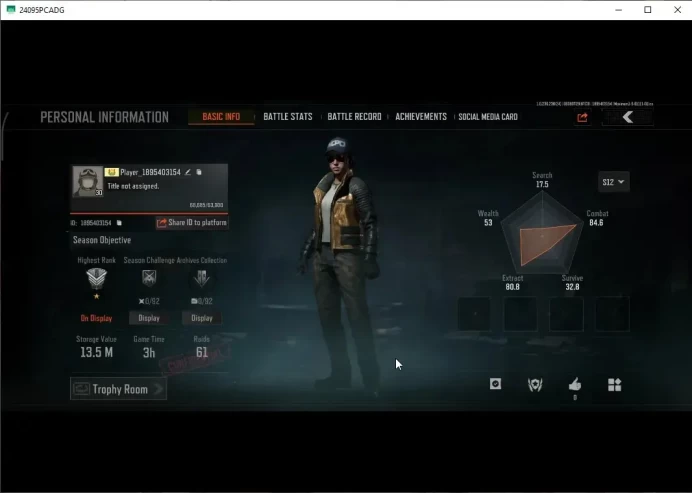 MOBILE|Lv30|SV 13,5M|CV 13M|Abomi Vector 9,GM AK-12,Forest MP5,Speed SQB M110,QS AKS-74U|CN ON|Infinite|Check SS|AB3332