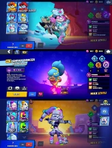 BS941//81K 27 BP SKINS 102/102 370 SKINS 39k gems 79 11-x POWER VIDEO