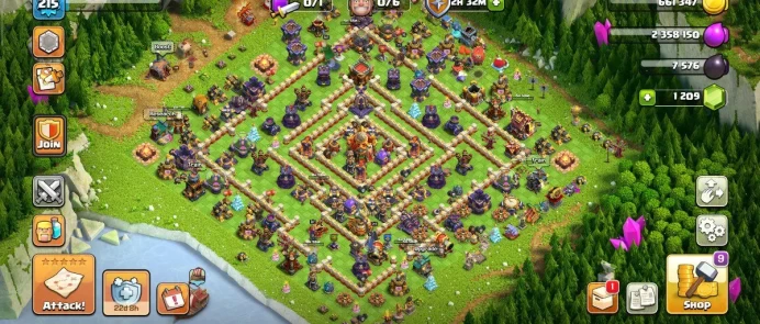 TH 16 | XP 215 | WALLS MAX | HEROES 70/86/46/49/22 | WAR STAR 878 | AMAZING EQUIPMENT (7 EPIC) | INSTANT DELIVERY