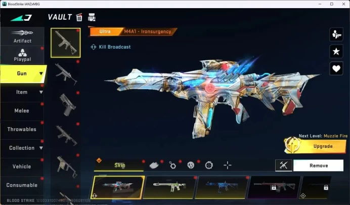 ASIA |1 Eternal|7 Collab Gun 7DS/EVA/TR|6 Limited | 10 Ultra Gun|11+ Legend Gun|1 Legend Katana|More Check SS BS1262B
