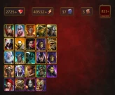 [STARTER]Armanz+Arbiter+Loki+Wukong+Michelangelo+Rathalos+Ezio+Artak+Adelyn+Skeletor+Legate Teox+Sir Nicholas+Scyl+45Epics