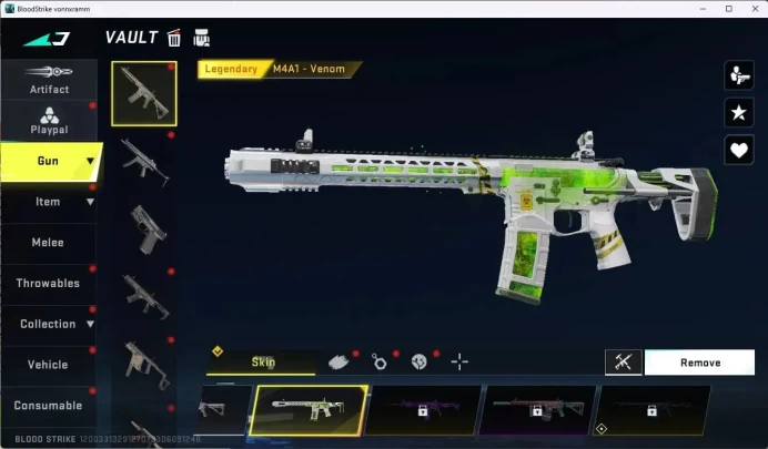 ASIA|2 Ultra Guns|3 Legendary Guns|Legendary Zero-Oni Samurai (Striker)| More Check SS BS1268B