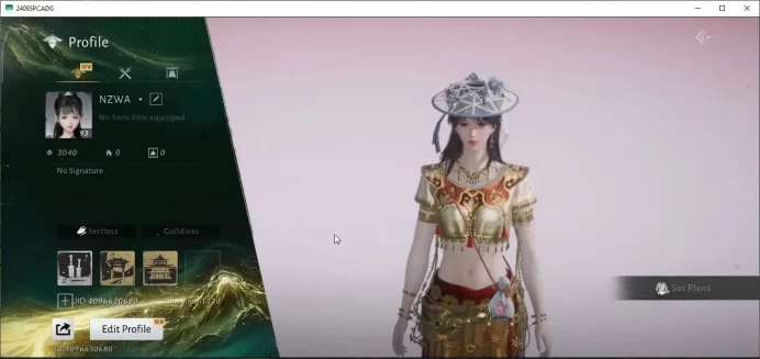 GLOBAL|Lvl 93|GS 27K|1 Harmonic Core|Peaceful Life|Anthem Of Ages|Maple's Chill|MC Female|100% Oddty|Netease(WWM1182)