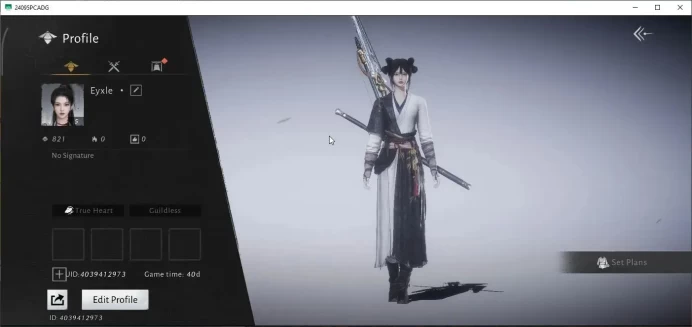 GLOBAL | Starter | Lvl 5 | GS 3606 | 1 Harmonic Core | Anthem Of Ages | MC Female | Netease(WWM1181)