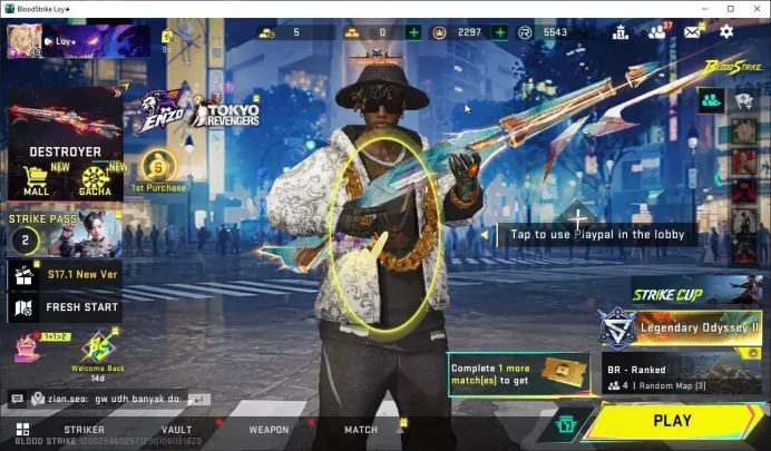 ASIA|Collab 7DS AK47,Karl98,QBZ95+6 ULTRA [Nova,Blast,AUG,M1887-Quantum,Vector,SCAR]|LMT AR97,MP7,MP155|NetEase|Check SS|BLS4845
