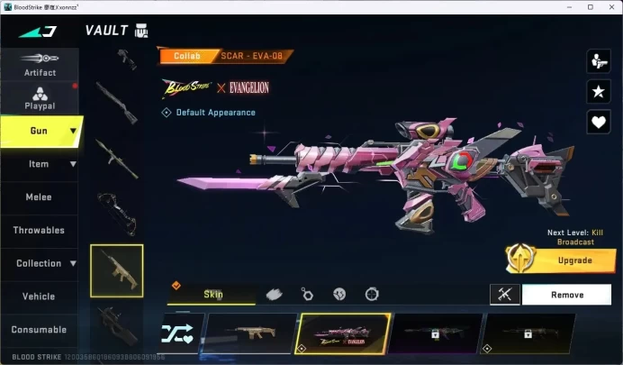 ASIA | 4 Collab Guns | 2 Collab Strikers | 1 Limited Gun(EVA&BLEACH) | 7 Ultra Guns| 7 Ultra Striker |More Check SS BS1270B