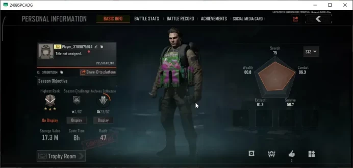 MOBILE|Lv30|SV 17.3M|CV 13M|RS AKM,Maelstrom AUG,WP AR-57,SS T03,GM AK-12,Forest MP5,etc|CN ON|Infinite|Check SS|AB3340