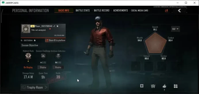 MOBILE|Lv30|SV 17.4M|CV 14M|RAL20 Field|Maelstrom AKM,Maelstrom AUG,Quickhack MDR,QSAKS-74U,etc|CN ON|Infinite|Check SS|AB3338