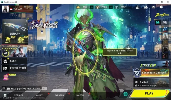 ASIA|ETERNAL Volt-DeathClaw+ 3 ULTRA[M4A1-IronSurgency,Origin12,INP9]+11 Legendary|NetEase|Check SS|BLS4849