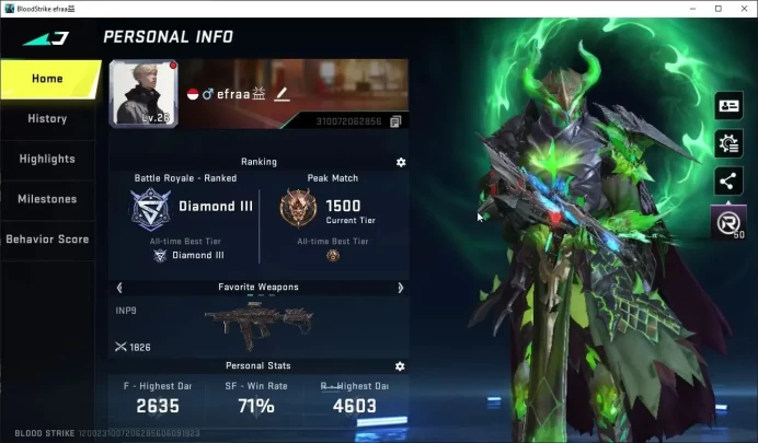 ASIA|ETERNAL Volt-DeathClaw+ 3 ULTRA[M4A1-IronSurgency,Origin12,INP9]+11 Legendary|NetEase|Check SS|BLS4849