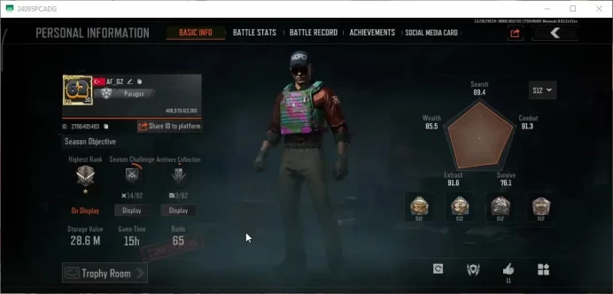 MOBILE|Lv30|SV 28.6M|CV 15.2M|RS AKM,Quickhack MDR,QS AKS-74U,Maelstrom AUG,WP AR-57,etc|CN OFF|Infinite|Check SS|AB3342