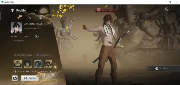 GLOBAL|Lv 95|GS 26K|Abyys Conqueror|Twilight Of Dragons|Peaceful Life|Anthem Of Ages|Blazing Passes|100% Oddty|Netease(WWM1183)