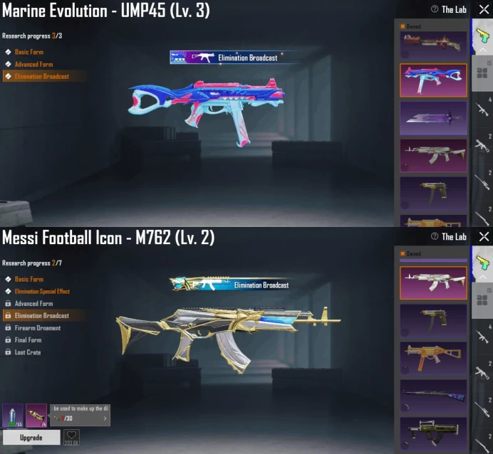 IOS Android - Level 76 - Set,Mask S2 - Mytich high - Groza Lvl 3 - 15 Guns Upgrade - 1732