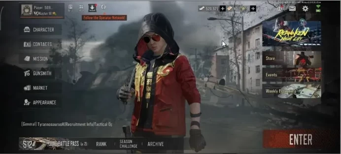 MOBILE|Lv31|SV 32M|CV 23M|Lava AUG, BDF AR-57, Yellow Tape P90, VSS|RL Set|CN ON|Infinite|Check SS(AB3343)