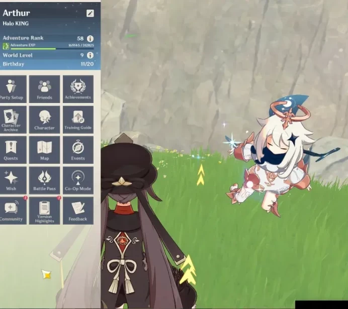 ASIA|Hutao PremTeam+Homa|8 Limited + 7 (*5Weapon)|GanyuC1,ShenheC1,Kazuha,Raiden,Zhongli,Etc|Mc Female|4 Skin|Take Mail|GI6811