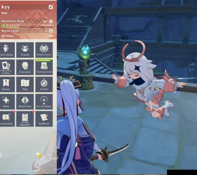 ASIA|Ayaka Freeze Setup|AR 44|2 Limited [Ayaka,Shenhe]|Mc Male|Take Mail|GI6809