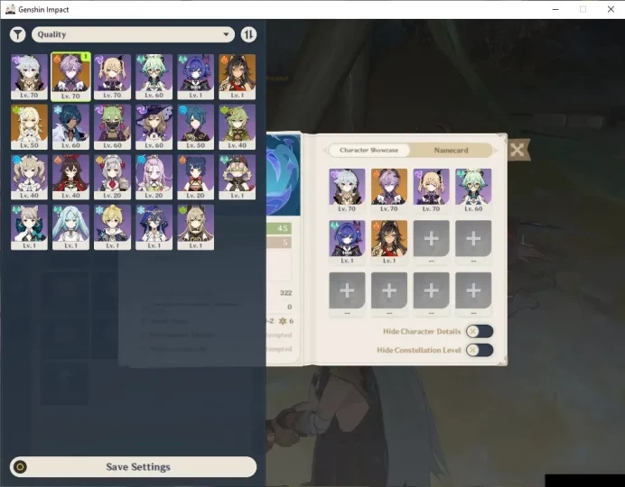 ASIA| AR 45| BD Unset+Rate ON| 1 Limited + 1 (*5Standard)| [Durin]| Dehya| Mc Female| Take Mail| CheckSS(GI6806)