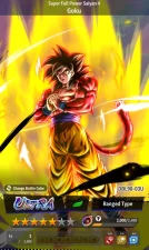 [Android Only] UL Saiyan4 GoKu 5star 77000Crystal LVL160+ （BNID）