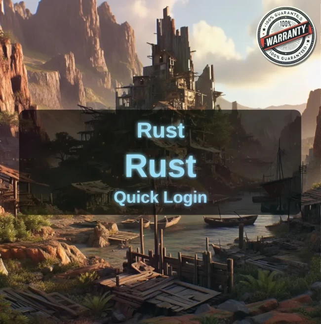 FRESH RUST Account 1000 Hours | REGION FREE #LOT-138821