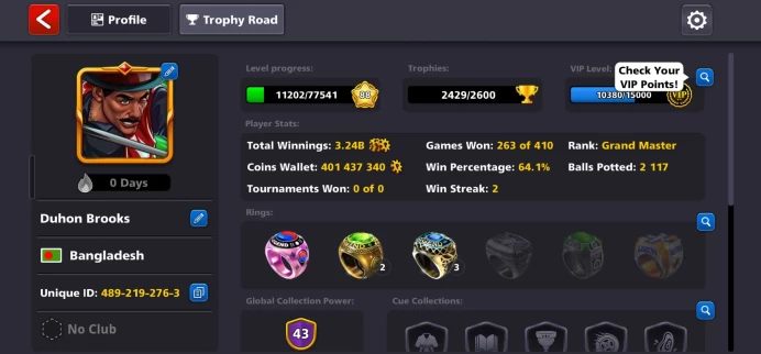 [Android/PC] Gmail account Lv 88 | 12/20 Legendary Cue | COIN 301086500