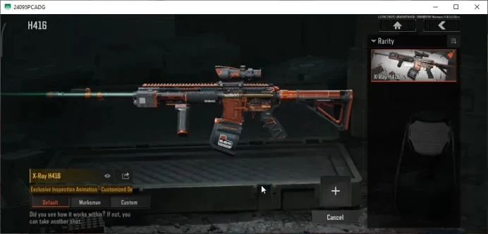 MOBILE|Lv30 Legend|SV 108.1M|CV 51.2M|Battle Machete|X-Ray H416,Fruit AR57,B AEK,Koi LR-AR2,Squire VSS|CN Off|Infinite|AB3349