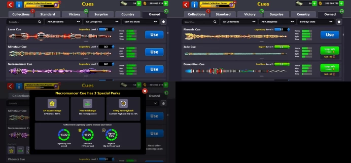 [Android/PC] Gmail account Lv 120 | 13/20 Legendary Cue | COIN 305060719