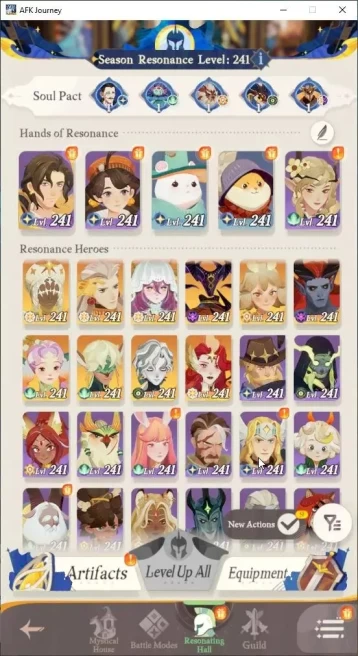 GLOBAL S460|Ready Gacha|6 Hero Selector|28 S Char[13 Aurora Ascend]|26 Elite|120K DM|33 SC,115 EIL,89 R Up IL,837 IL,Etc|AFK789
