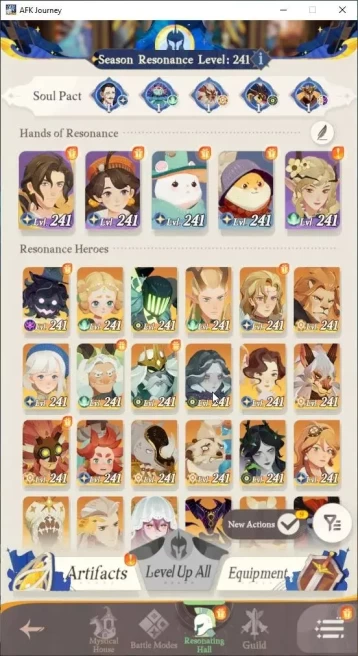 GLOBAL S460|Ready Gacha|6 Hero Selector|28 S Char[13 Aurora Ascend]|26 Elite|120K DM|33 SC,115 EIL,89 R Up IL,837 IL,Etc|AFK789