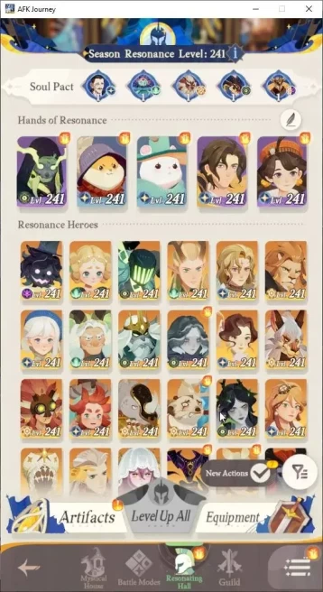 GLOBAL S463|Ready Gacha|6 Hero Selector|30 S Char[13 Aurora Ascend]|24 Elite|116K DM|48 SC,123 EIL,87 R Up IL,832 IL,Etc|AFK788
