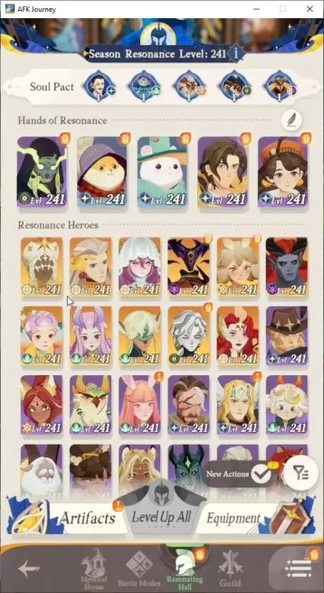 GLOBAL S463|Ready Gacha|6 Hero Selector|30 S Char[13 Aurora Ascend]|24 Elite|116K DM|48 SC,123 EIL,87 R Up IL,832 IL,Etc|AFK788