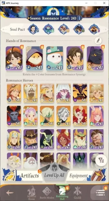 GLOBAL S455|Ready Gacha|5 Hero Selector|29 S Char[13 Aurora Ascend]|20 Elite|112K DM|37 SC,108 EIL,96 R Up IL,868 IL,Etc|AFK787